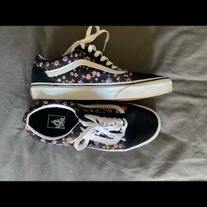 Womens floral vans